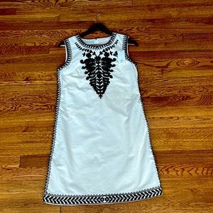 BNWT tory burch embroidered beaded dress tunic